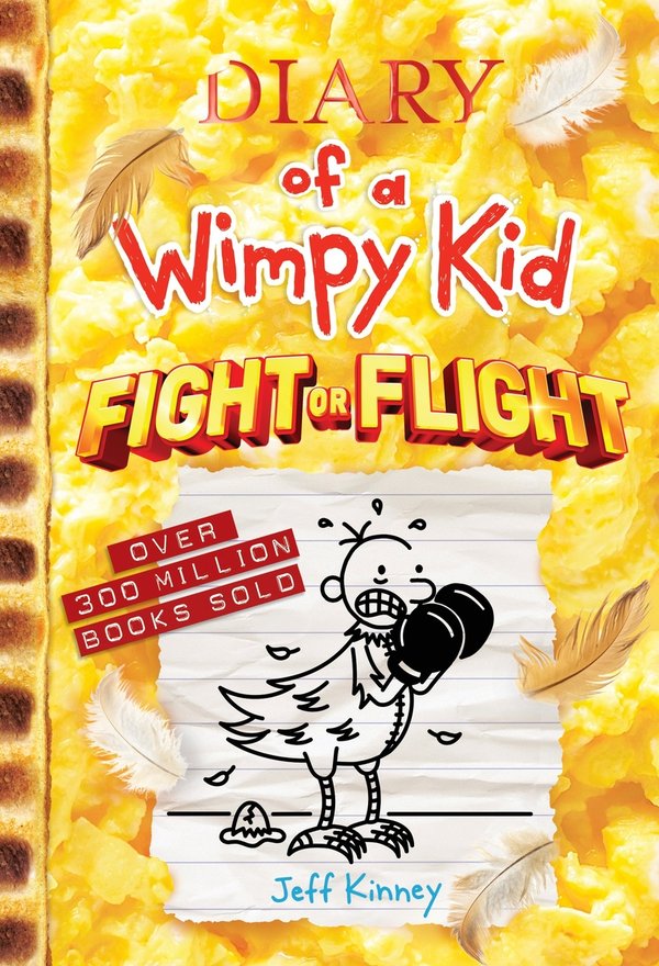 Fight or Flight (Diary of a Wimpy Kid #21) by Jeff Kinney book cover