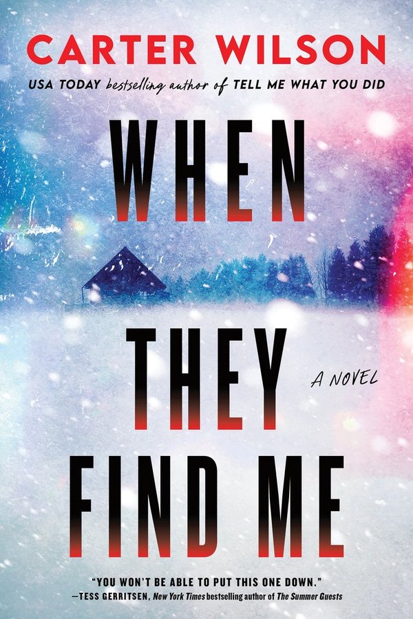 When They Find Me by Carter Wilson book cover
