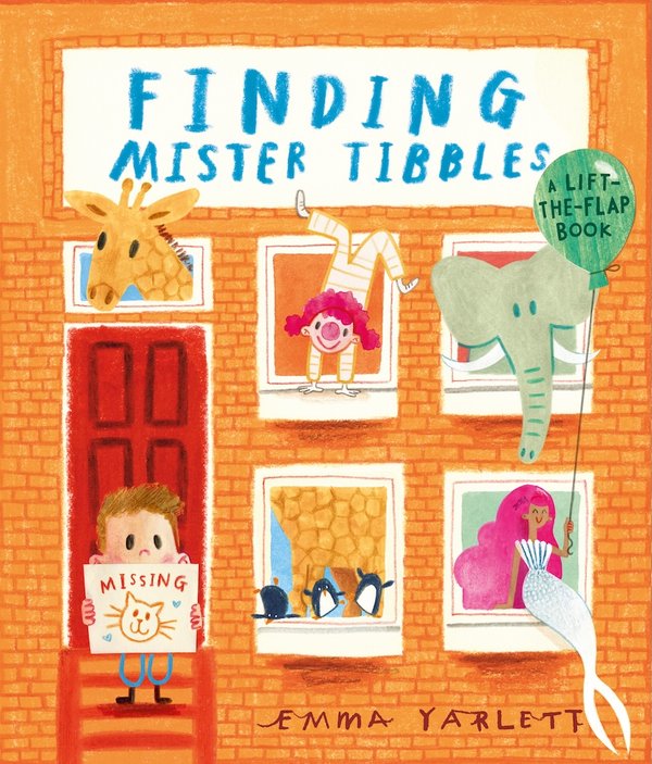 Finding Mister Tibbles by Emma Yarlett book cover