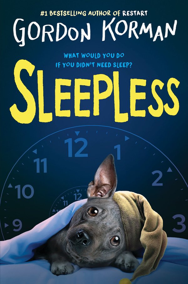 Sleepless by Gordon Korman book cover
