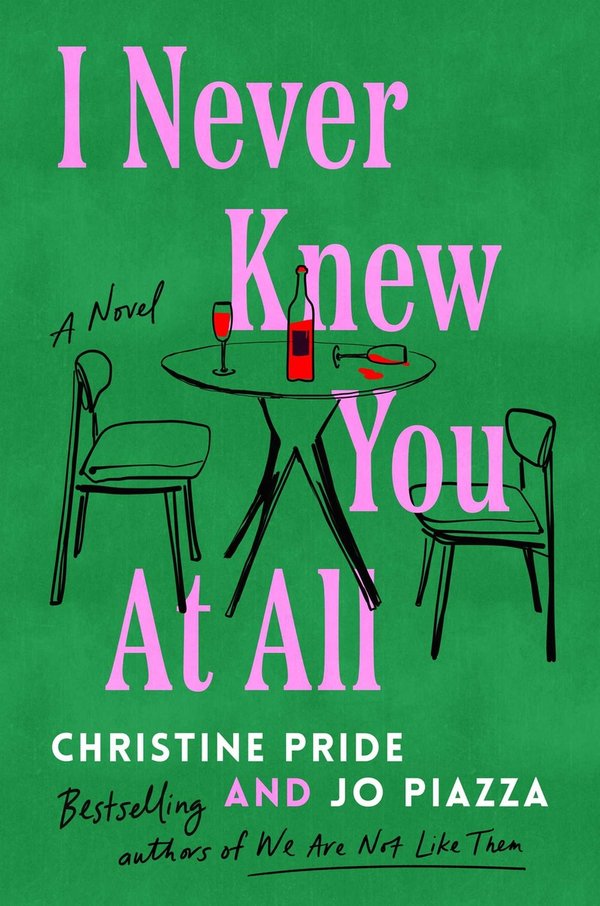 I Never Knew You At All by Christine Pride book cover