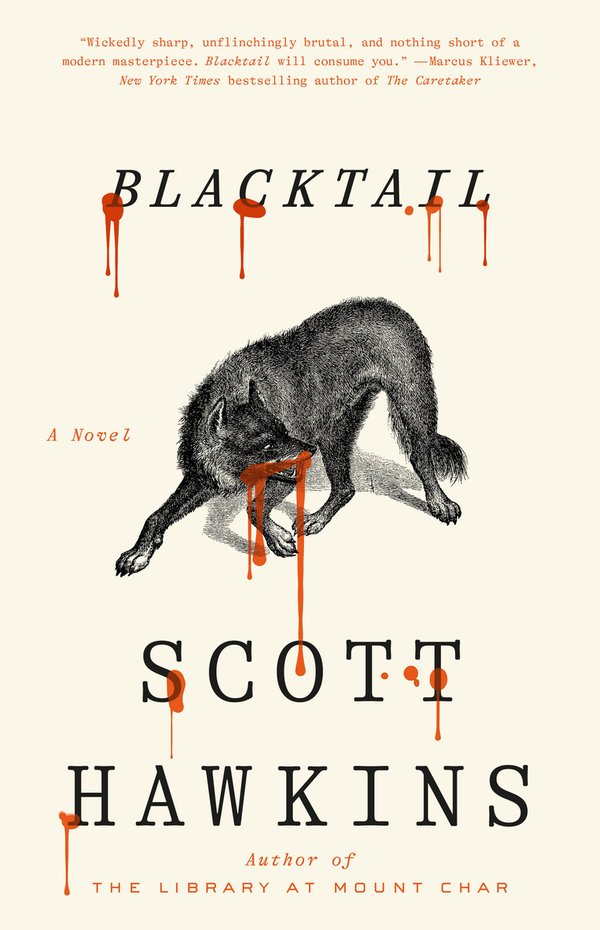 Blacktail by Scott Hawkins book cover