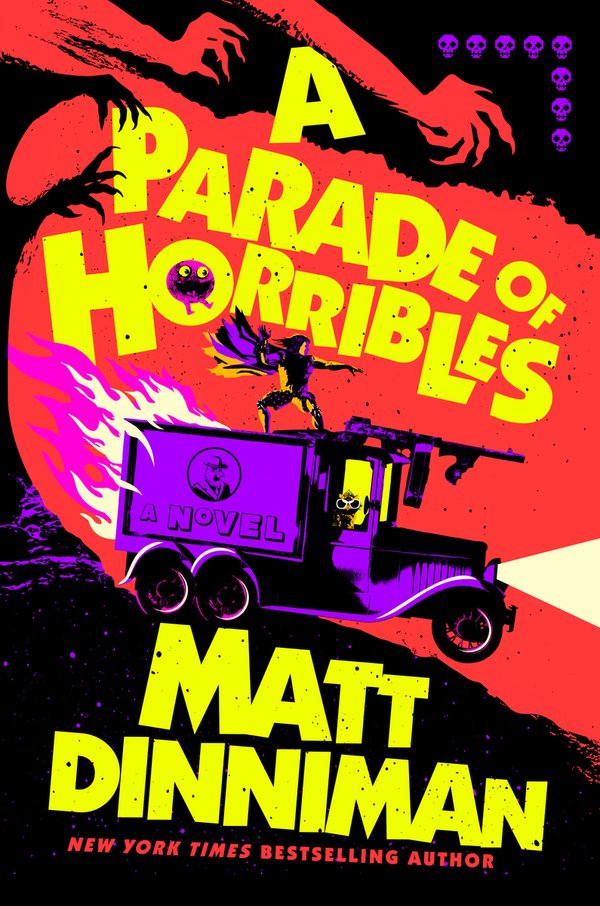 A Parade of Horribles by Matt Dinniman book cover