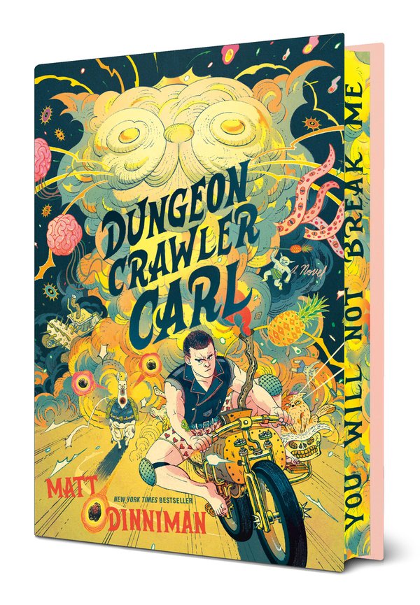 Dungeon Crawler Carl: Deluxe Edition by Matt Dinniman book cover