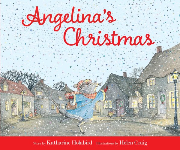 Angelina's Christmas by Katharine Holabird book cover
